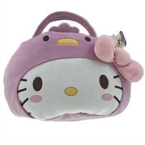 Hello Kitty Basket Plush Pail Pink Limited Edition 2025 14" to handle Sanrio